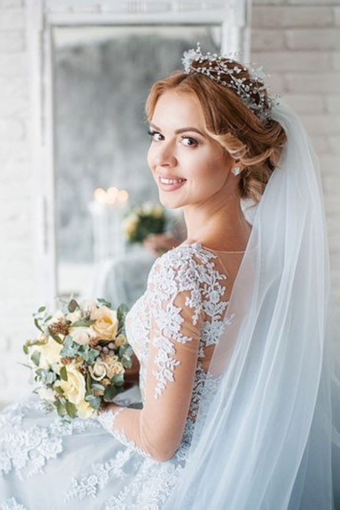 Hairstyles For Brides With Veil
 36 Wedding Hairstyles With Veil – My Stylish Zoo