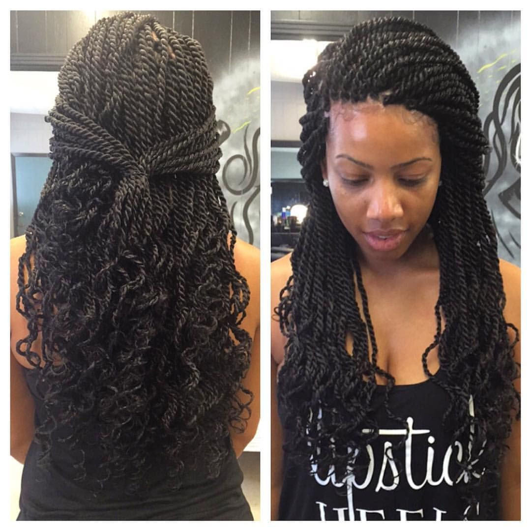 Hairstyles For Crochet Senegalese Twist
 Pin by Cameo Leg t on Senegalese Twist Hairstyles in