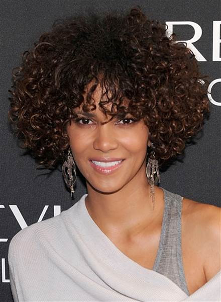 Hairstyles For Curly
 Halle Berry s new short hairstyle is a bowl cut TODAY