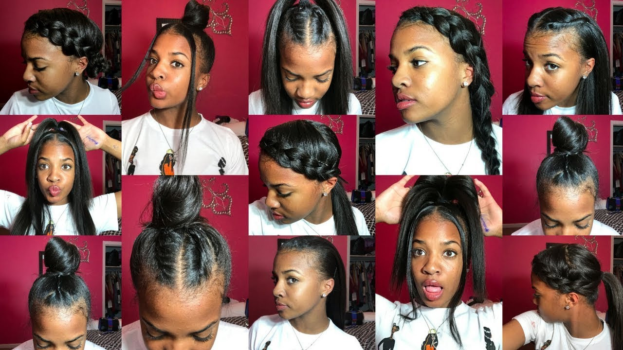 Hairstyles For Natural Straight Black Hair
 13 Styles for Straightened Natural Hair