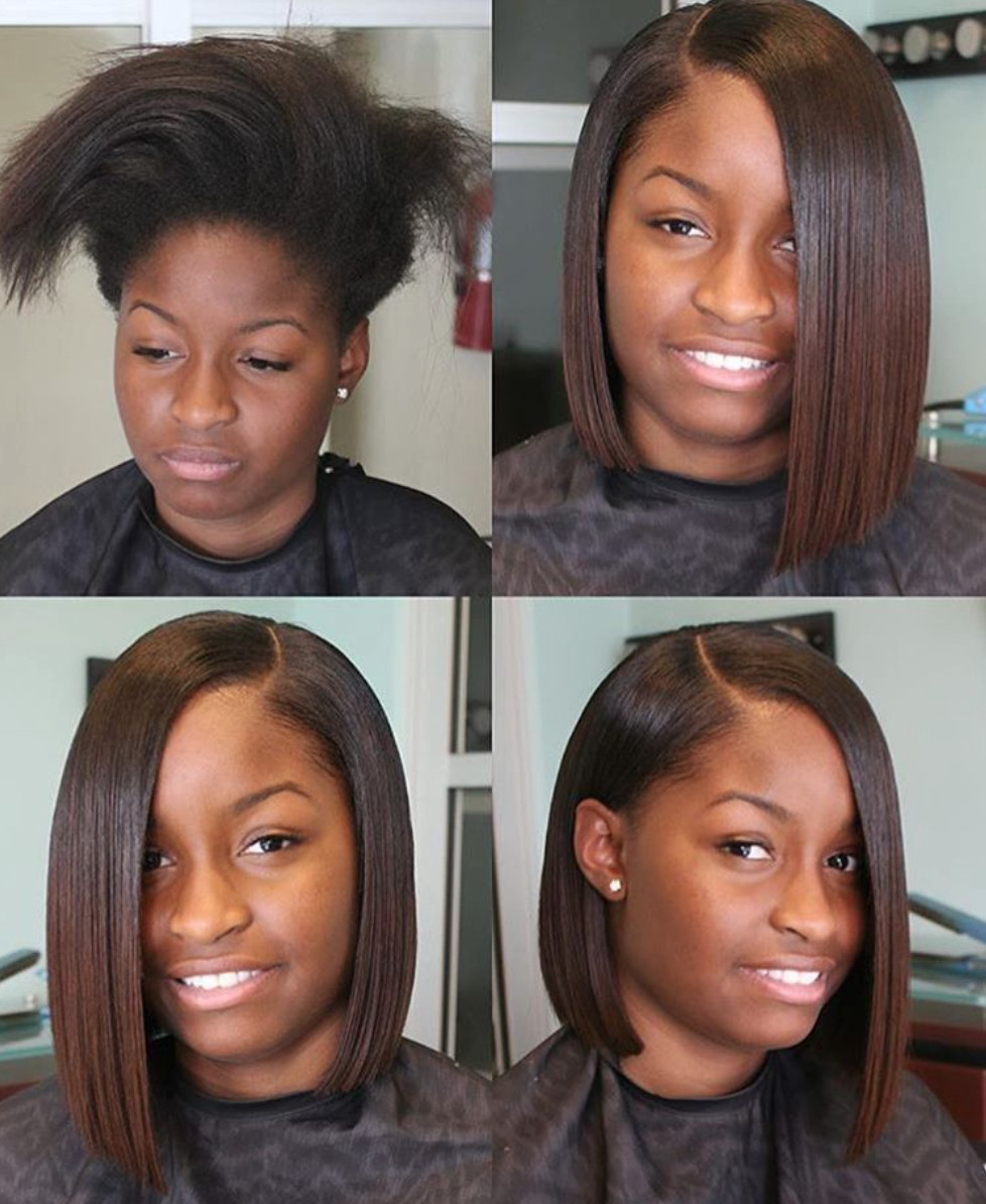 Hairstyles For Natural Straight Black Hair
 Pin on Natural Hairstyles