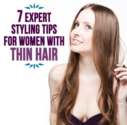 Hairstyles For Thinning Hair On Top Female
 7 Expert Styling Tips for Women With Thin Hair