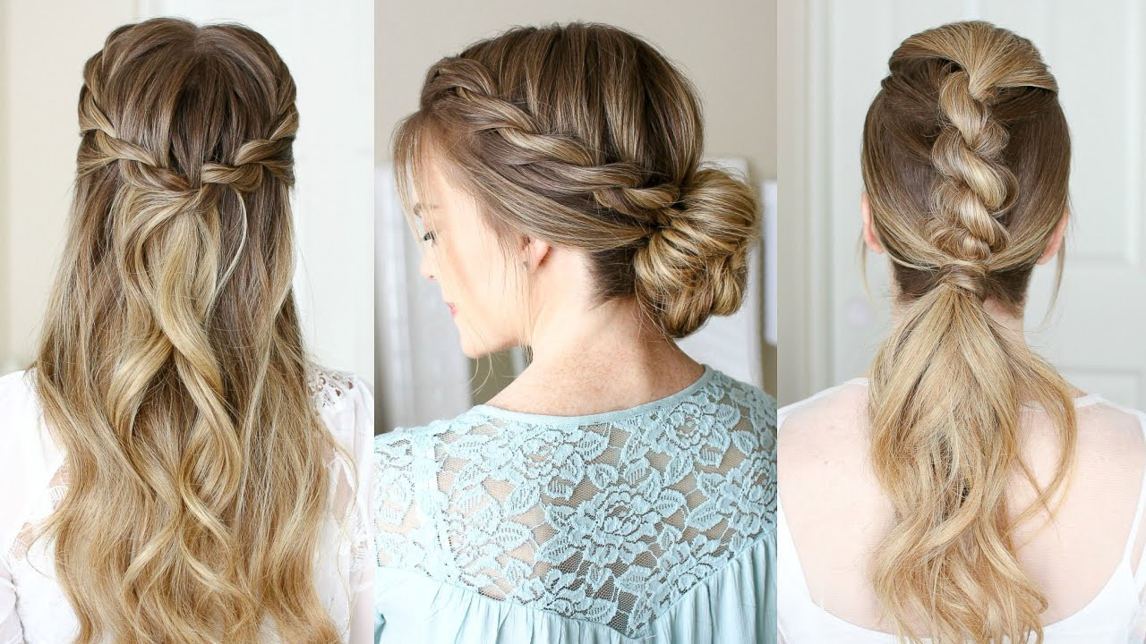 Hairstyles That Are Easy
 3 Easy Rope Braid Hairstyles