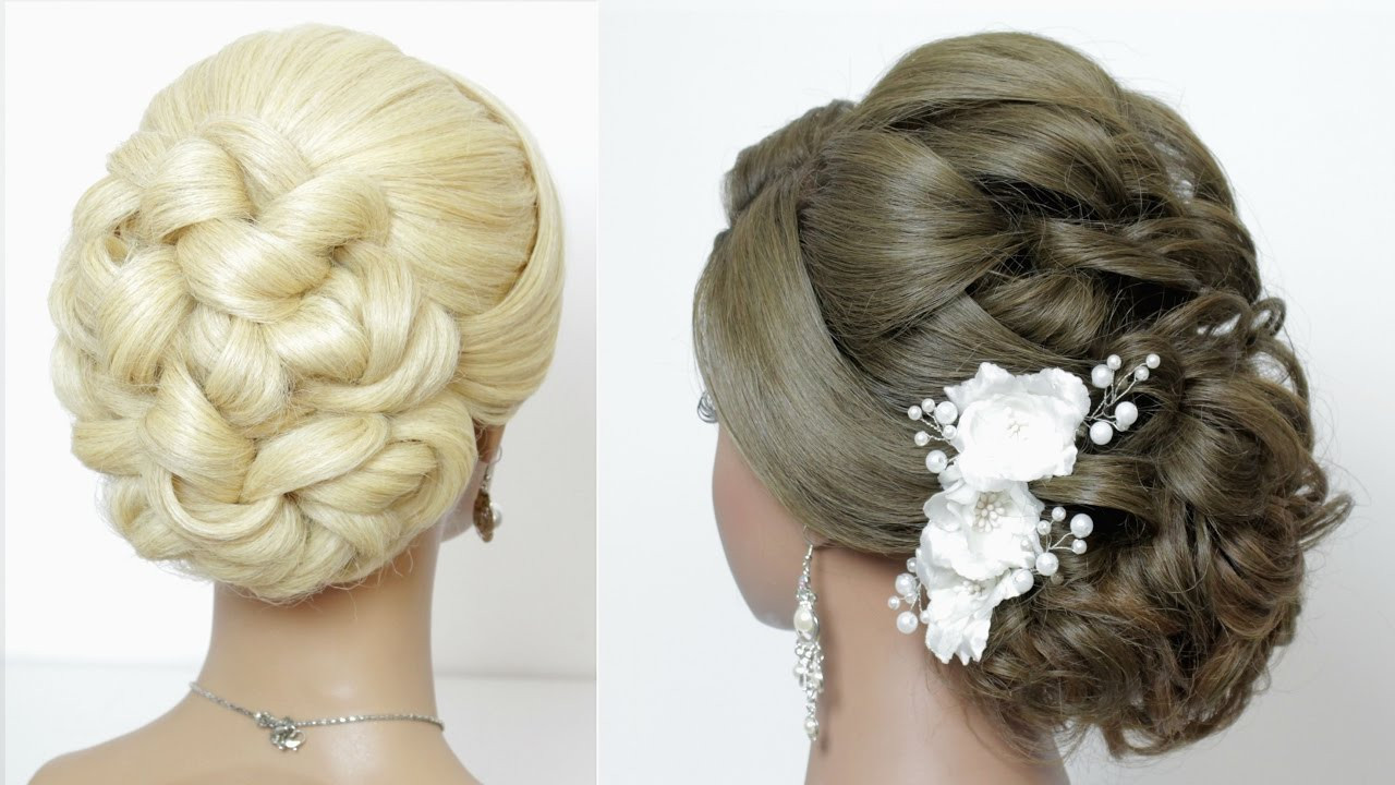Hairstyles Updos For Weddings
 2 wedding hairstyles for long hair tutorial Bridal updos