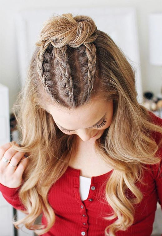 Half Braided Hairstyles
 57 Amazing Braided Hairstyles for Long Hair for Every