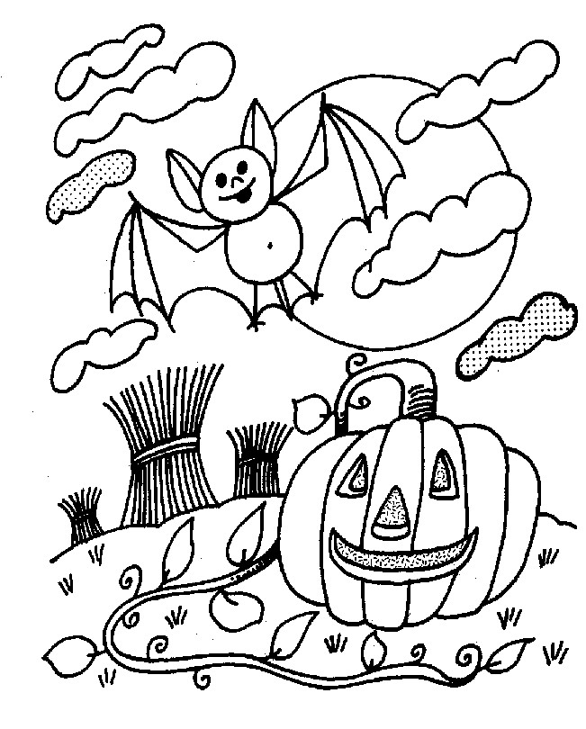 Halloween Coloring Pages For Kids
 halloween coloring pages Free Printable Halloween