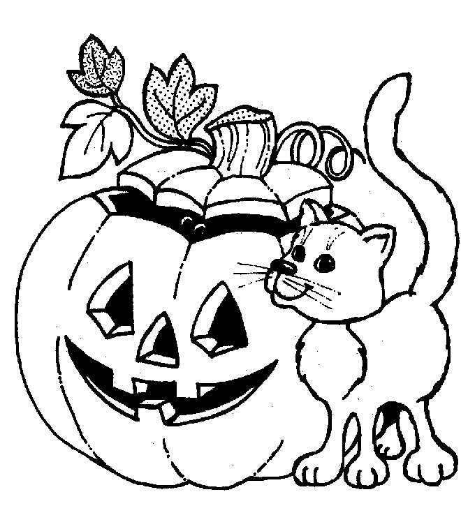 Halloween Coloring Pages For Kids
 Coloring Now Blog Archive Halloween Coloring Pages for