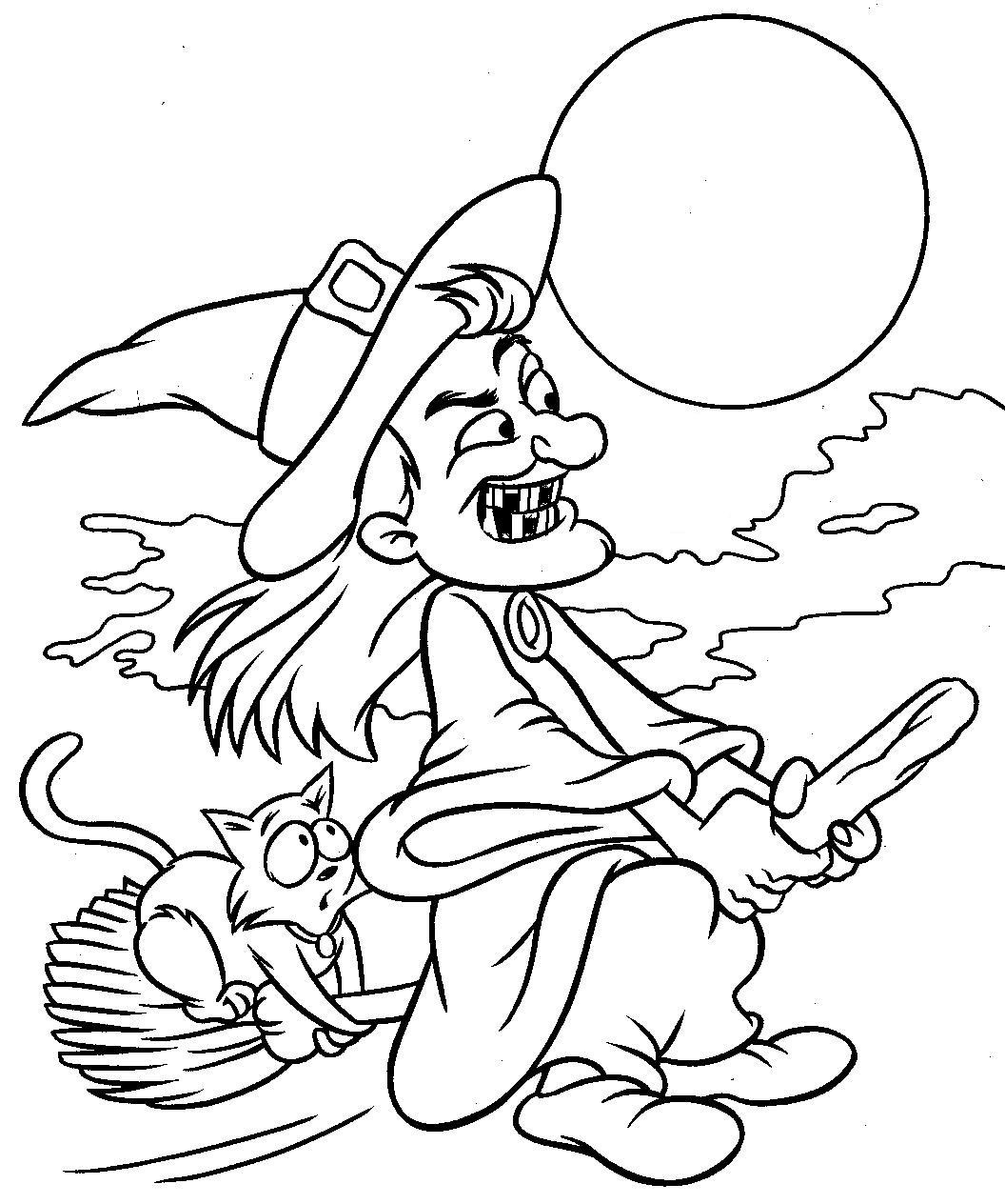 Halloween Coloring Pages For Kids
 Free Halloween coloring pages Halloween Coloring Pages