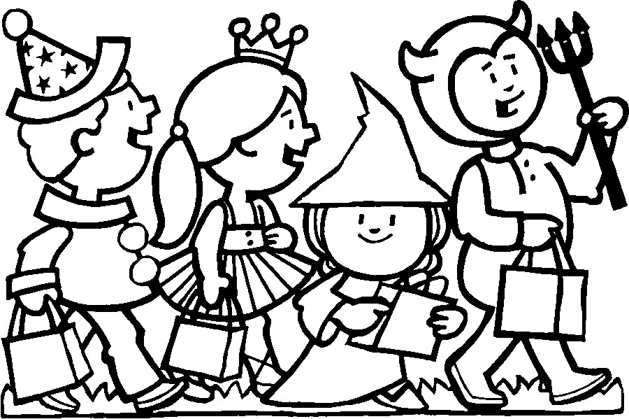 Halloween Coloring Pages For Kids
 24 Free Halloween Coloring Pages for Kids Honey Lime