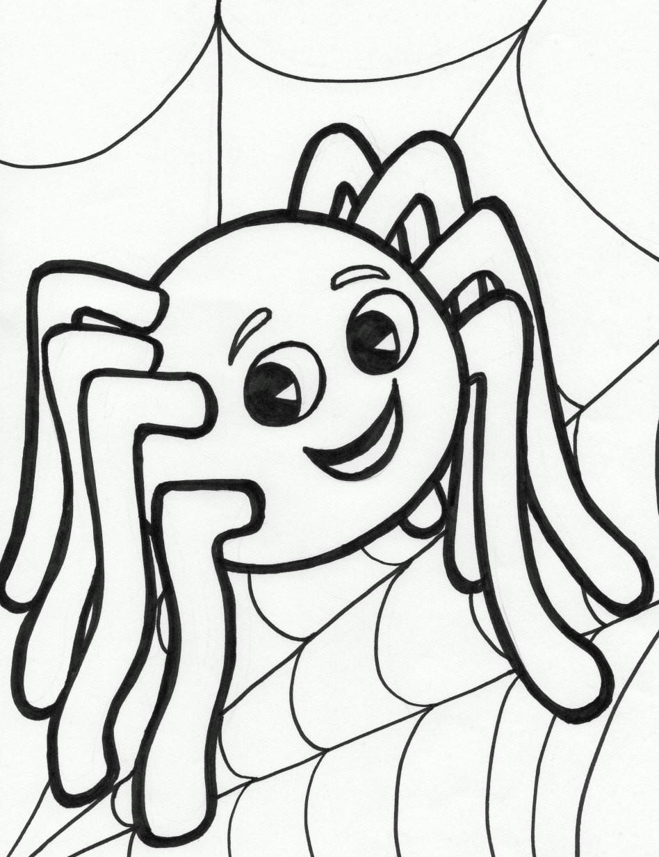 Halloween Coloring Pages For Kids
 Bug Coloring Pages for Kids