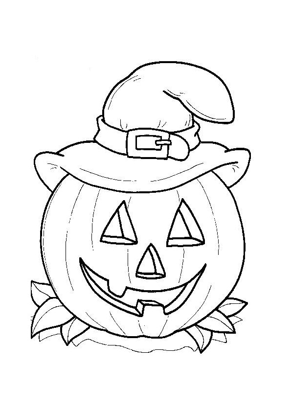 Halloween Coloring Pages For Kids
 Free Printable Halloween Coloring Pages For Kids