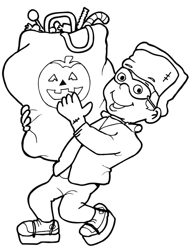 Halloween Coloring Pages For Kids
 Jarvis Varnado Halloween Coloring Pages for Kids