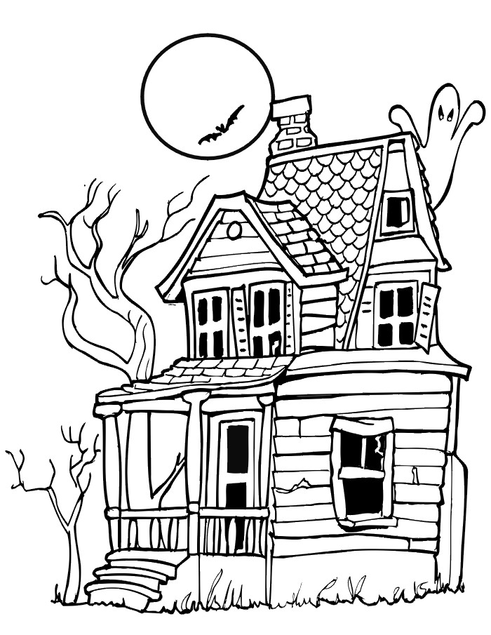 Halloween Coloring Pages For Kids
 24 Free Printable Halloween Coloring Pages for Kids