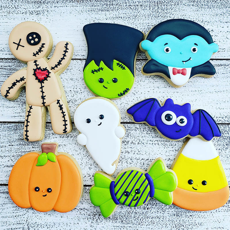 Halloween Decorated Cookies
 [Past] Halloween Cookie Decorating Class Sunday October