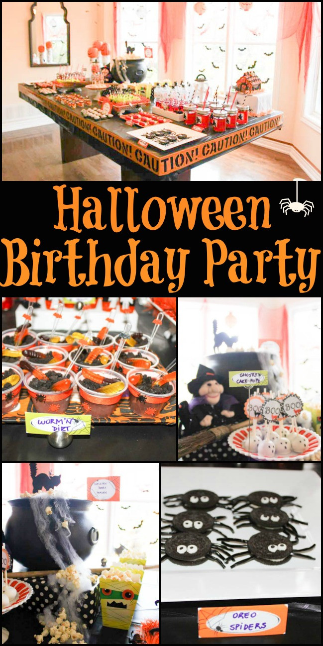 Halloween Kids Birthday Party Ideas
 Halloween Birthday Party Design Dazzle