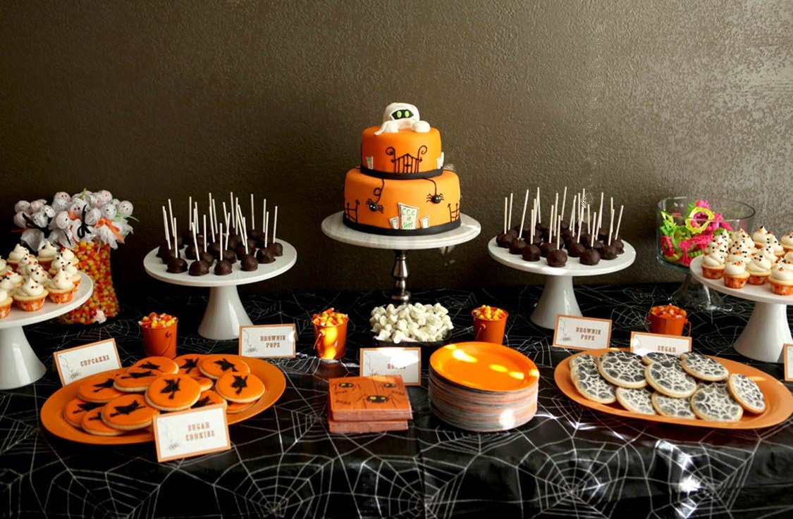 Halloween Kids Birthday Party Ideas
 Children s "Spooky" Treats Table Celebrations at Home