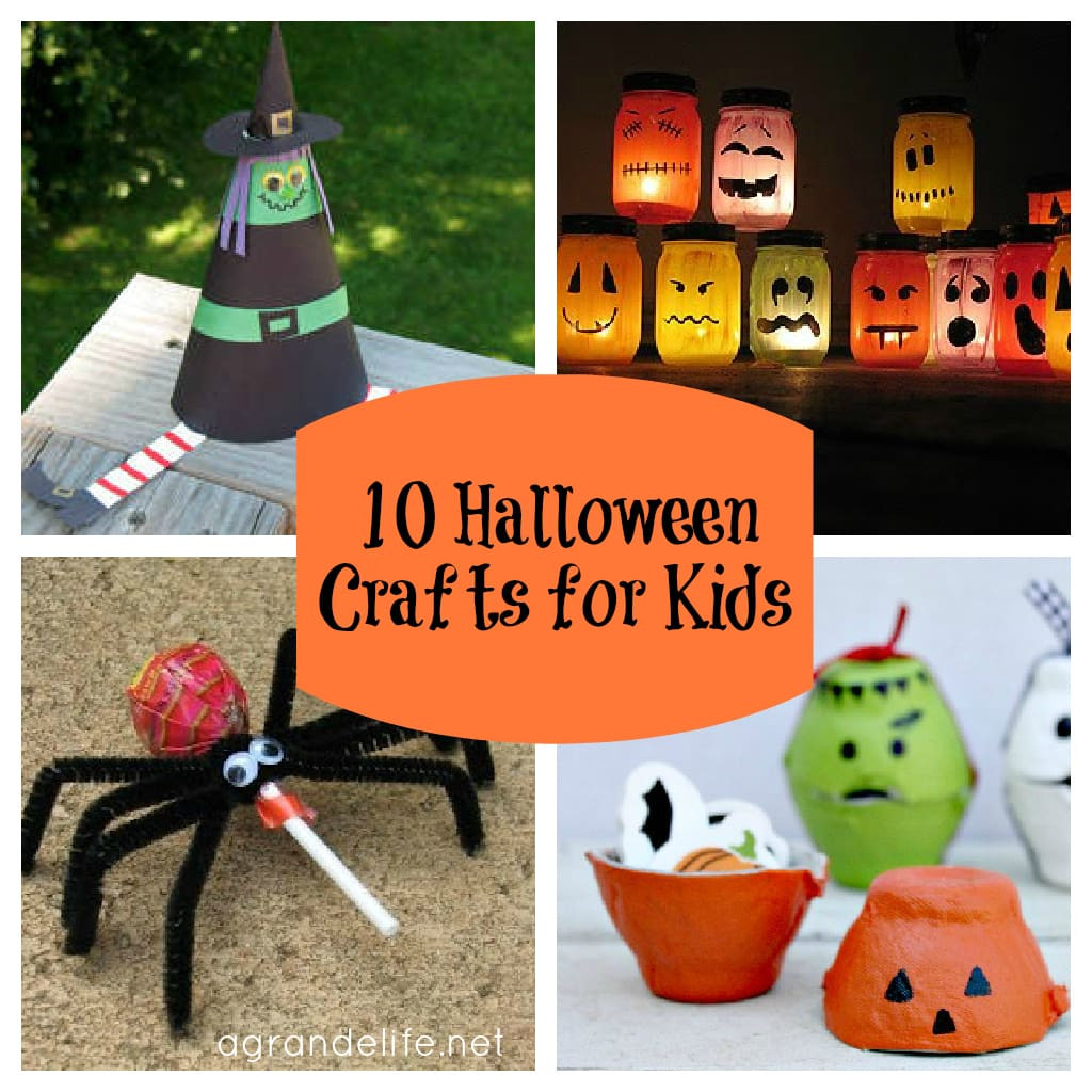 Halloween Kids Crafts Ideas
 Valentine e Halloween Crafts For Kids