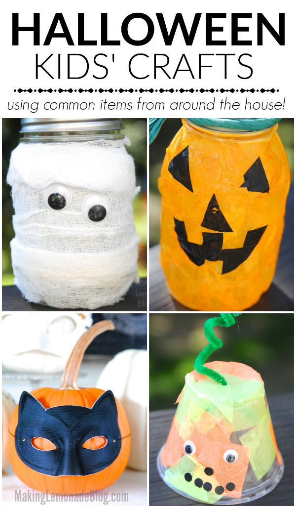 Halloween Kids Crafts Ideas
 Cute and Quick Halloween Crafts for Kids