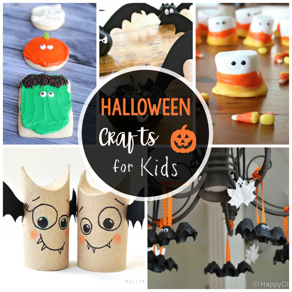 Halloween Kids Crafts Ideas
 25 Cute & Easy Halloween Crafts for Kids Crazy Little