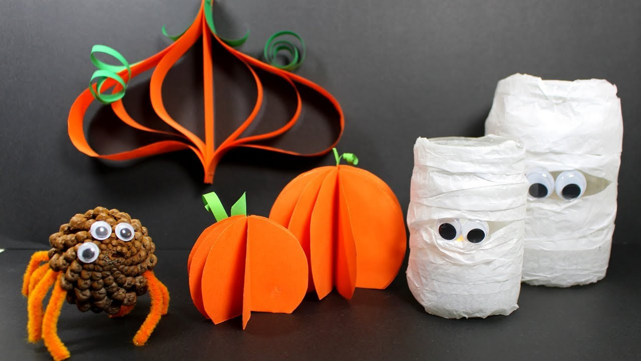 Halloween Kids Crafts Ideas
 DIY Halloween Crafts