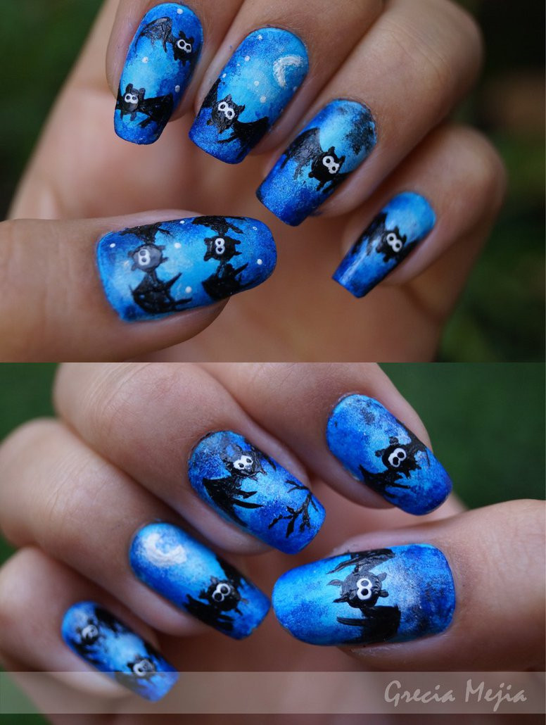 Halloween Nail Designs Pictures
 25 Extremely Spooky Halloween Nail Art Ideas