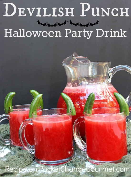 Halloween Party Drink Ideas
 Fun Halloween Food Ideas Devilish Punch Drink