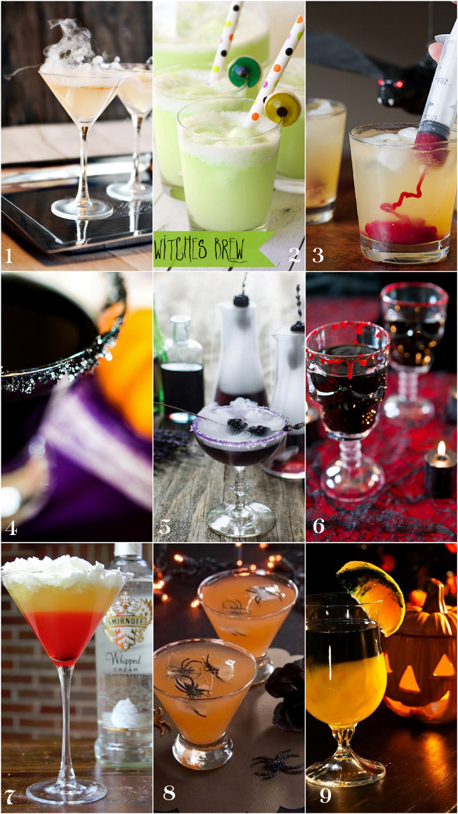 Halloween Party Drink Ideas
 Halloween Cocktail Recipes