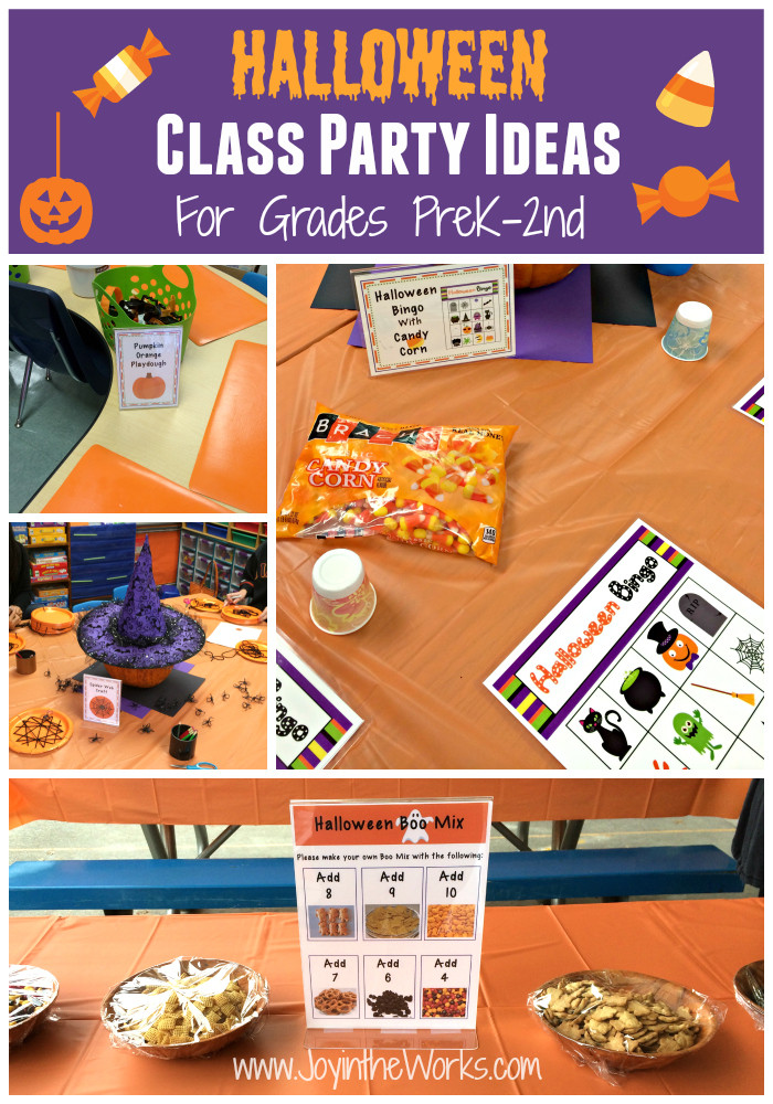 Halloween Party Ideas For 1St Graders
 Halloween Class Party Ideas PreK 2 Joy in the Works