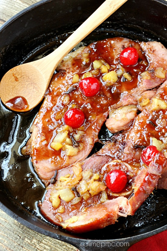 Ham Steak Dinner Ideas
 Brown Sugar Ham Steak Recipe Call Me PMc