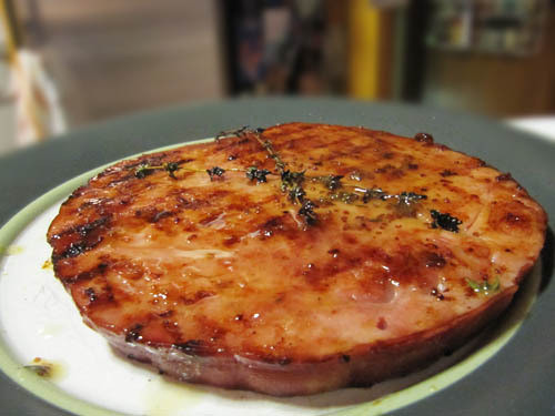 Ham Steak Dinner Ideas
 Honey Thyme Ham Steak