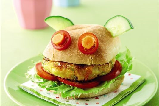 Hamburger Recipes For Kids
 Veggie burgers for kids recipe