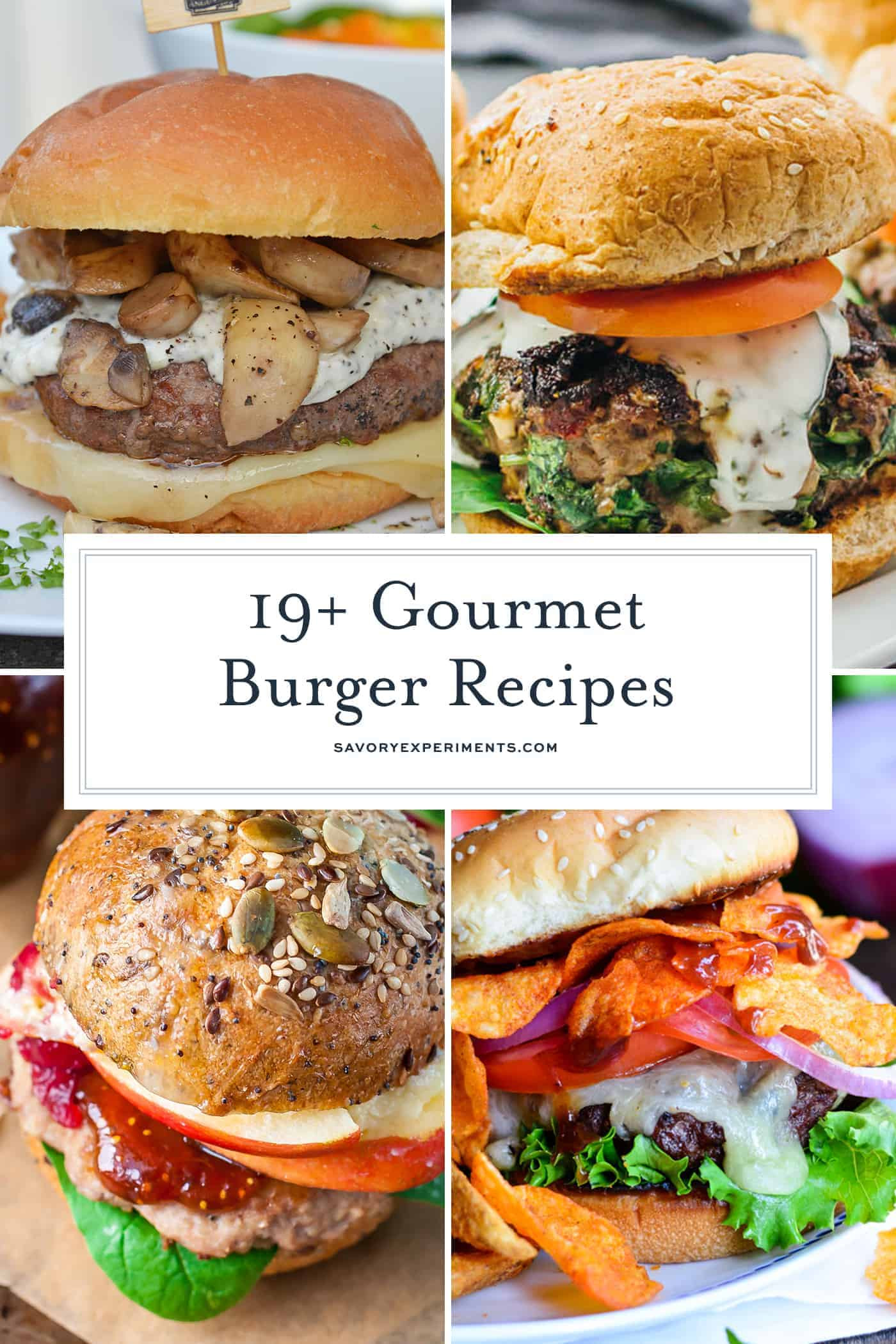 Hamburgers By Gourmet
 The 19 Best Gourmet Burger Recipes Gourmet Hamburgers
