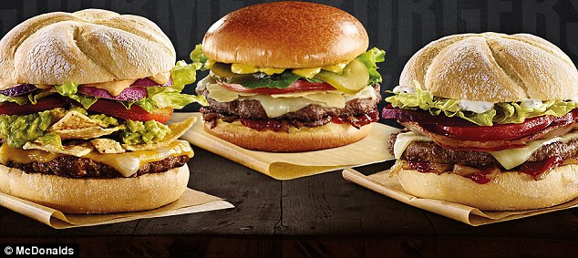 Hamburgers By Gourmet
 McDonald s tests create your own gourmet burger menu in