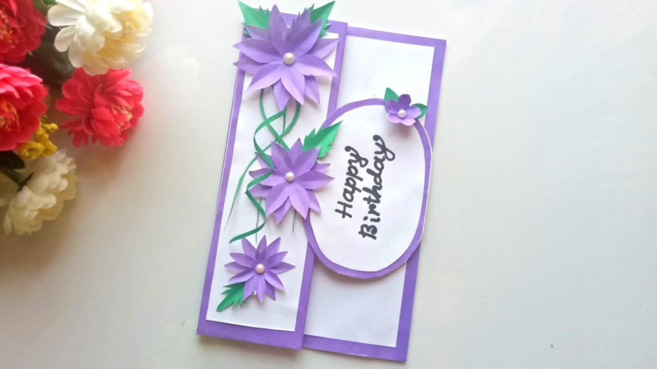 Handmade Birthday Cards For Him
 Beautiful Handmade Birthday card idea DIY Greeting Cards