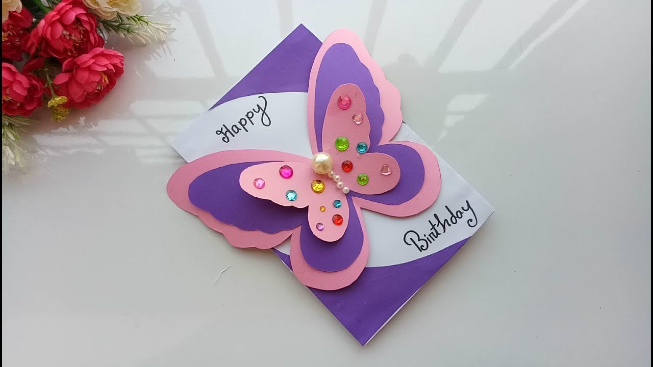 Handmade Birthday Cards For Him
 Beautiful Handmade Birthday card Birthday card idea