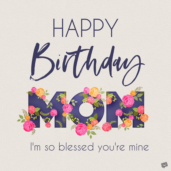 Happy Bday Mother Quotes
 Best Mom in the World