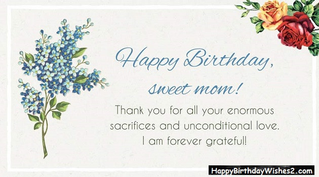 Happy Bday Mother Quotes
 Best 100 Happy Birthday Wishes Messages & Quotes for
