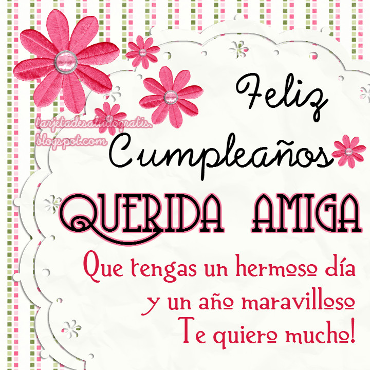 Happy Birthday Amiga Quotes
 Tartetas de cumpleaños personalizadas para AMIGA NUERA