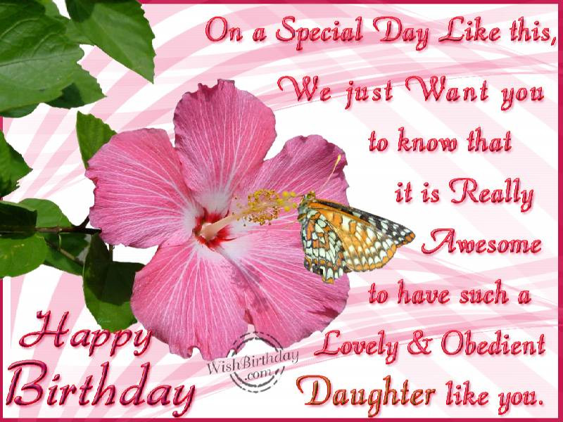 Happy Birthday Cards For Daughter
 Happy Birthday Greetings for Daughter Let s Celebrate