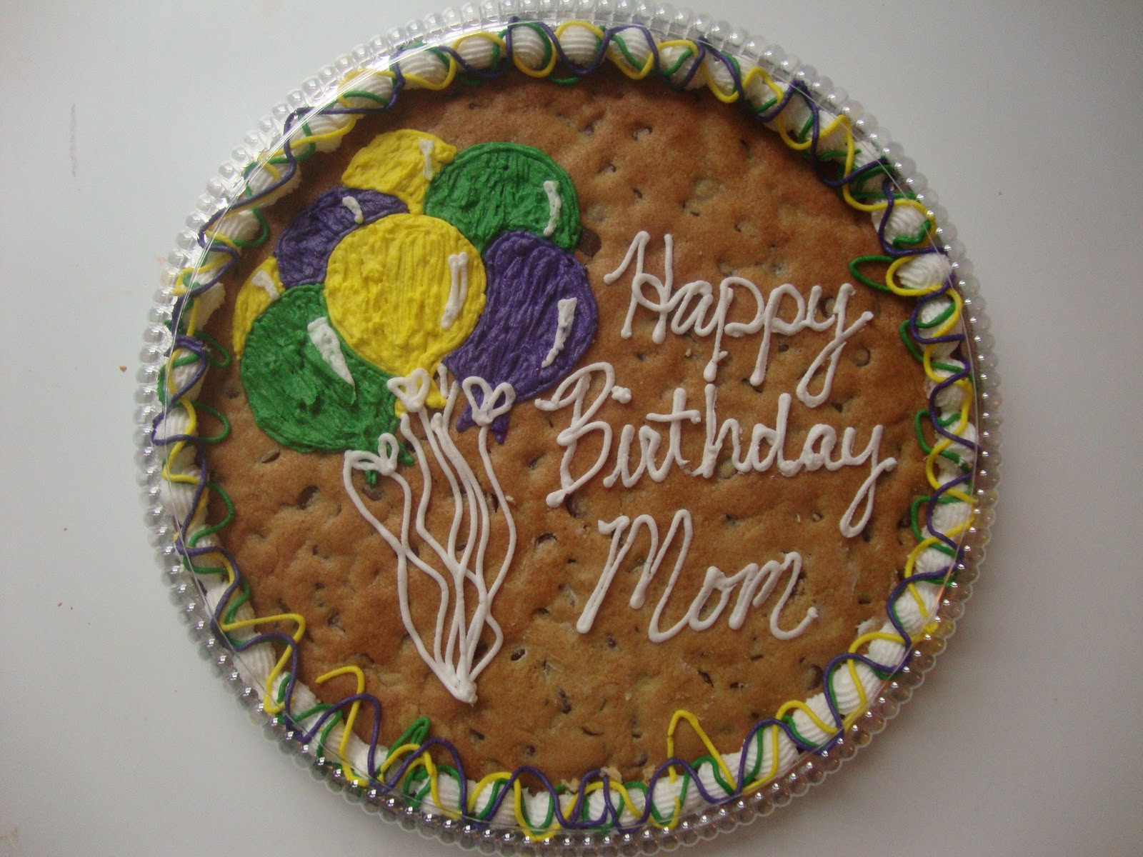 Happy Birthday Cookie Cake
 Sweet Delightz Happy Birthday Cookie Cake