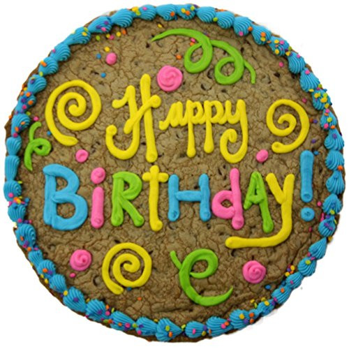 Happy Birthday Cookie Cake
 Triolo s Bakery Happy Birthday Chocolate Chip Cookie