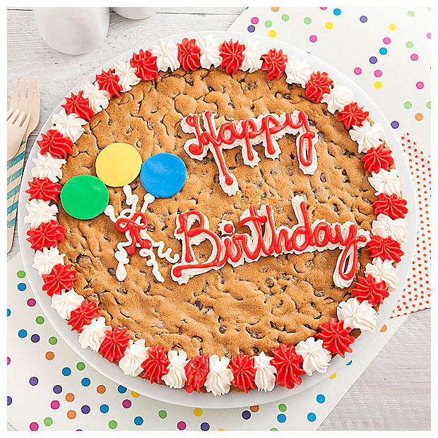 Happy Birthday Cookie Cake
 Mrs Fields Happy Birthday Big Cookie Cake