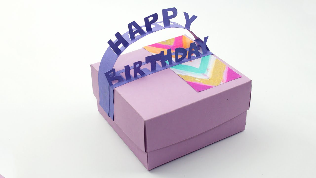 Happy Birthday Gifts
 DIY Happy Birthday Gift Box