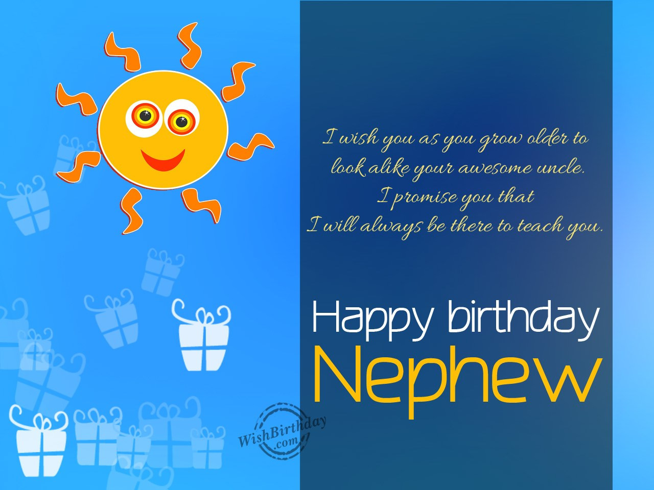 Happy Birthday Nephew Cards
 Birthday Wishes For Nephew Birthday