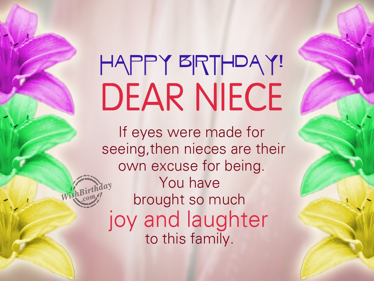 Happy Birthday Niece Images And Quotes
 Birthday Wishes For Niece Birthday