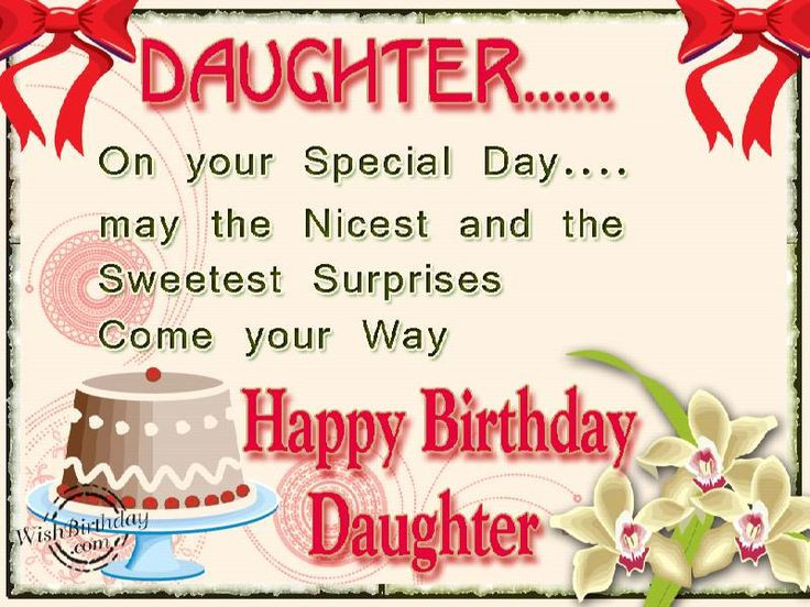 Happy Birthday Quote For Daughter
 birthday wishes
