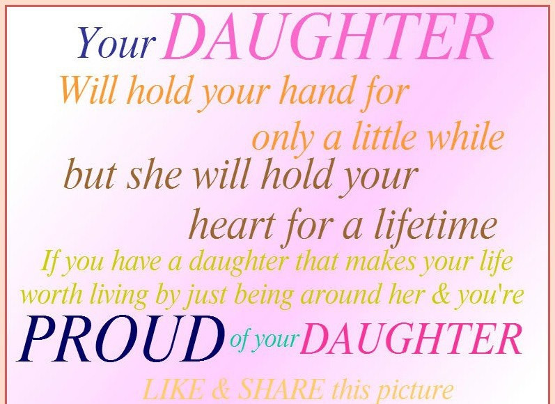 Happy Birthday Quote For Daughter
 Sweet Quotes For Your Daughter QuotesGram