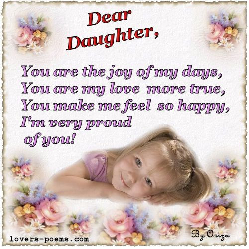 Happy Birthday Quotes Daughter
 for my daughter