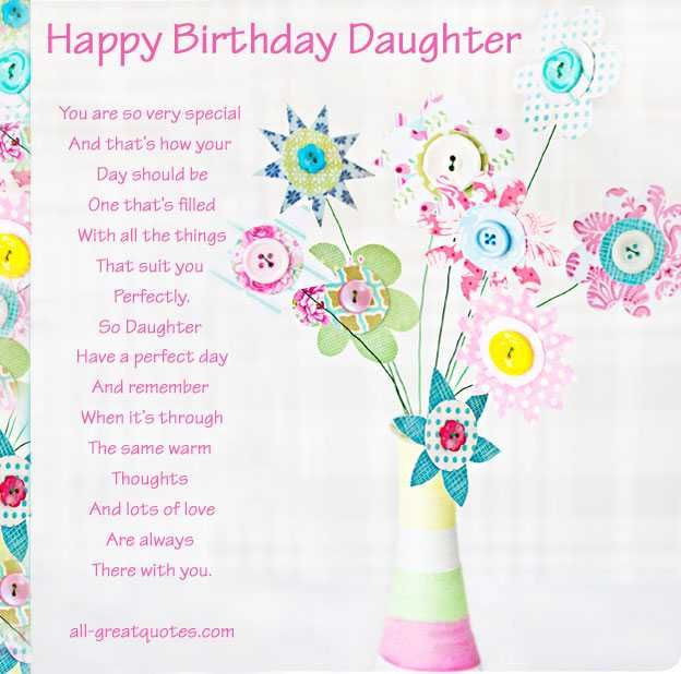 Happy Birthday Quotes Daughter
 Happy Birthday Cards For Daughter