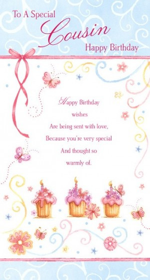 Happy Birthday Quotes For A Cousin
 Cousin Birthday Quotes For Girls QuotesGram